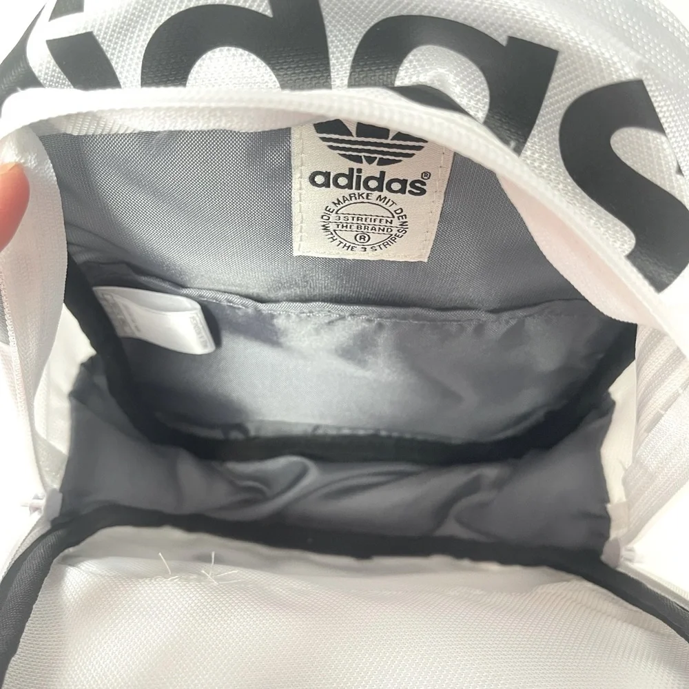Adidas White and Black Mini Backpack - Picture 7 of 12